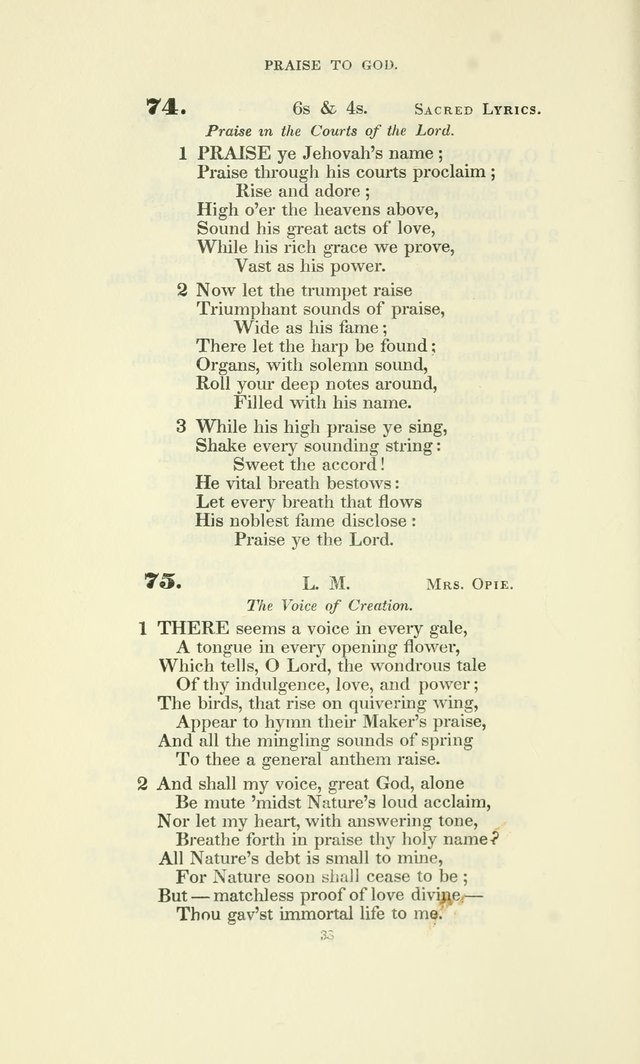 The Psalmist: a New Collection of Hymns for the Use of the Baptist Churches page 111