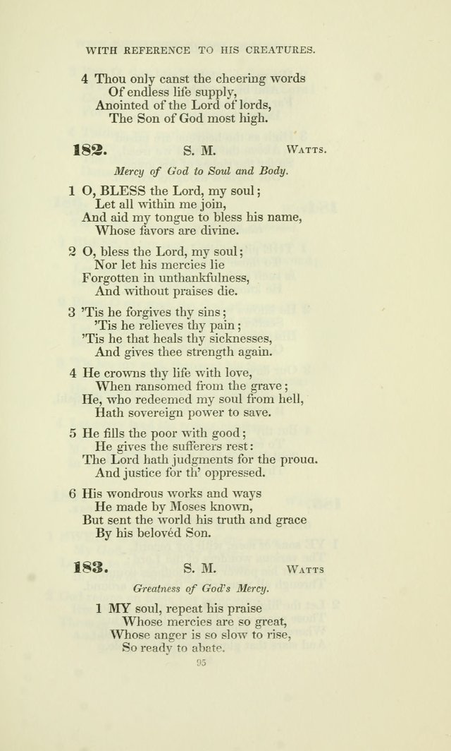 The Psalmist: a New Collection of Hymns for the Use of the Baptist Churches page 168