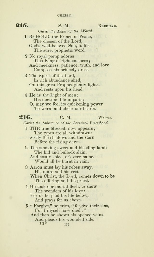 The Psalmist: a New Collection of Hymns for the Use of the Baptist Churches page 186