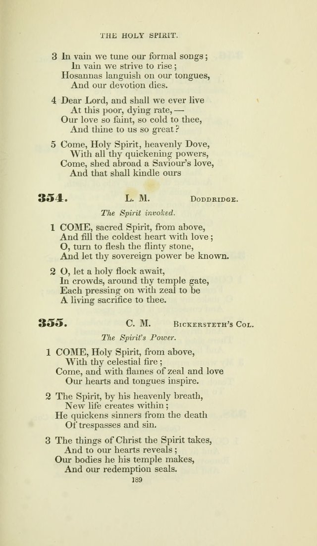 The Psalmist: a New Collection of Hymns for the Use of the Baptist Churches page 262