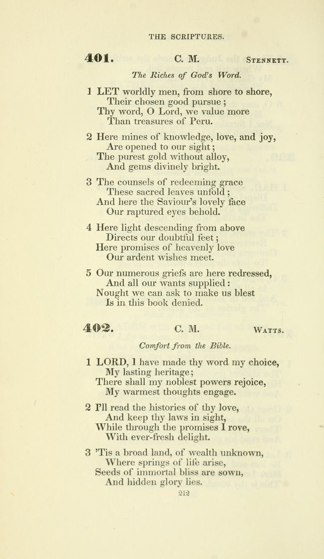 The Psalmist: a New Collection of Hymns for the Use of the Baptist Churches page 285