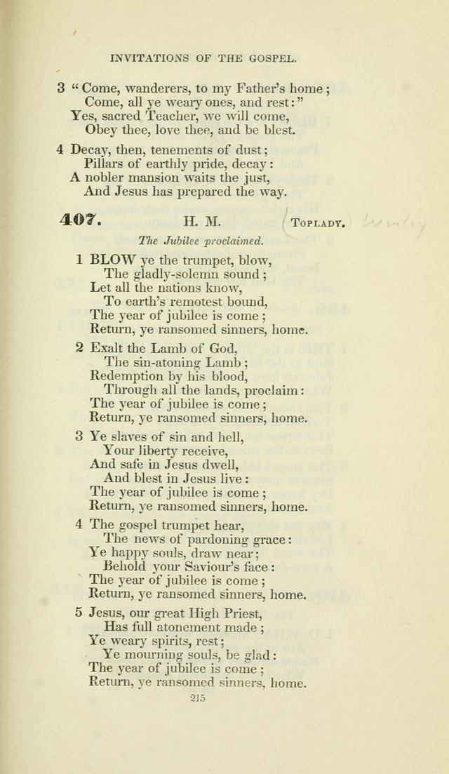 The Psalmist: a New Collection of Hymns for the Use of the Baptist Churches page 288