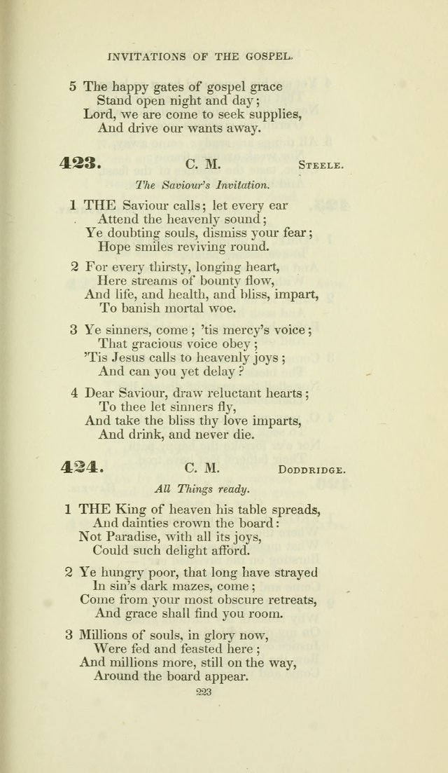 The Psalmist: a New Collection of Hymns for the Use of the Baptist Churches page 296