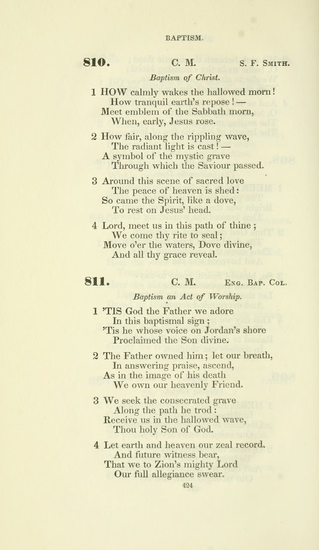 The Psalmist: a New Collection of Hymns for the Use of the Baptist Churches page 497