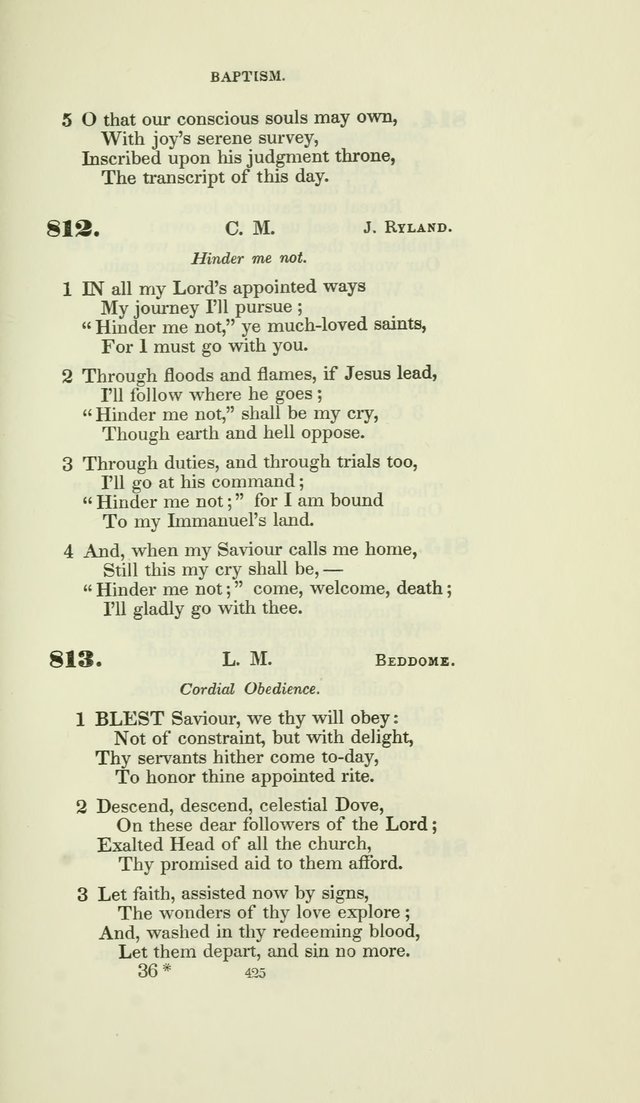 The Psalmist: a New Collection of Hymns for the Use of the Baptist Churches page 498