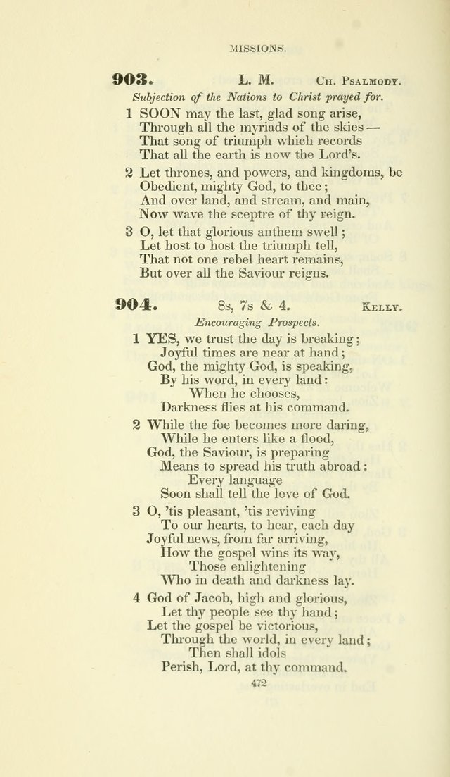 The Psalmist: a New Collection of Hymns for the Use of the Baptist Churches page 545