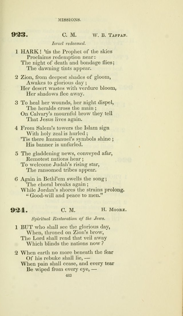 The Psalmist: a New Collection of Hymns for the Use of the Baptist Churches page 556