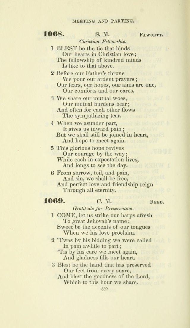 The Psalmist: a New Collection of Hymns for the Use of the Baptist Churches page 637