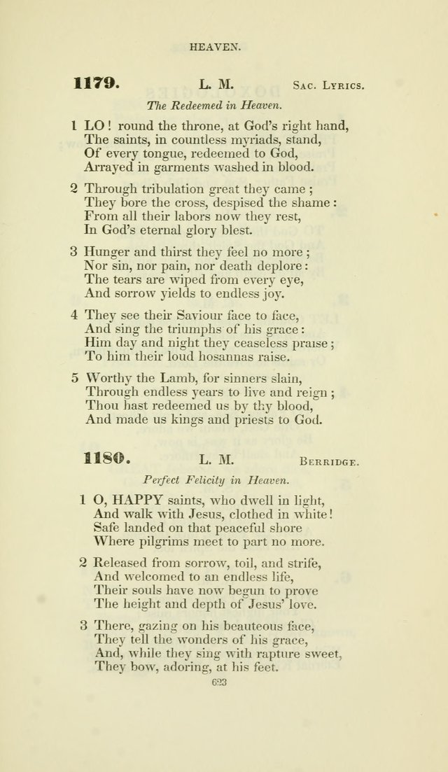 The Psalmist: a New Collection of Hymns for the Use of the Baptist Churches page 698