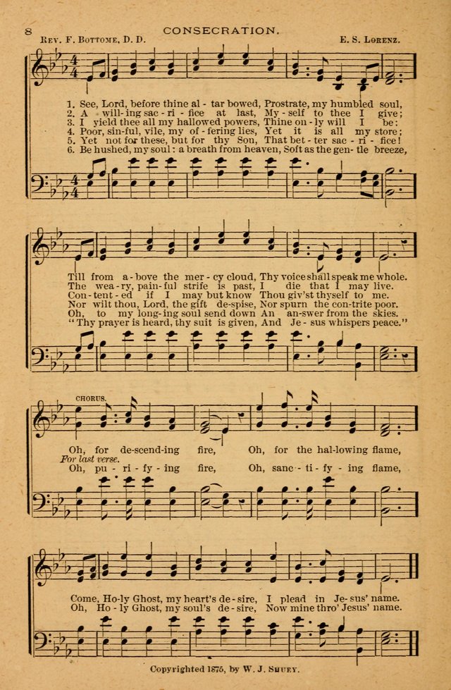 The Praise Offering: Designed Expressly for Prayer, Experience, Revival and Camp Meetings. page 8