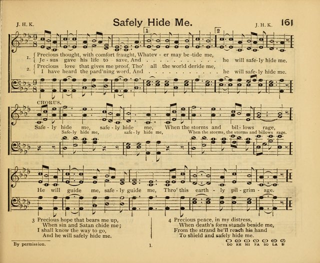 Peerless Praise: a collection of hymns and music for the Sabbath school, with a complete department of elementary instruction in the theory and pract page 117