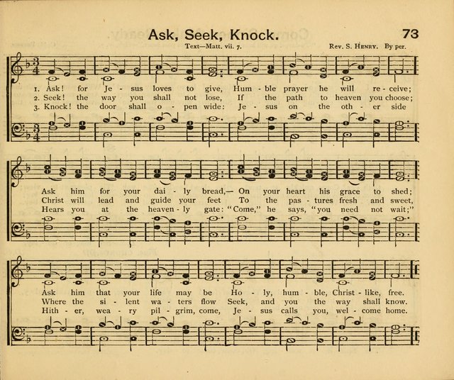 Peerless Praise: a collection of hymns and music for the Sabbath school, with a complete department of elementary instruction in the theory and pract page 29