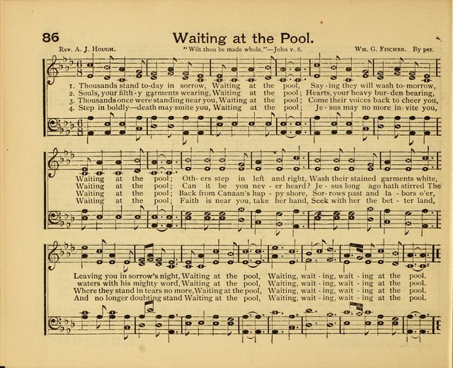 Peerless Praise: a collection of hymns and music for the Sabbath school, with a complete department of elementary instruction in the theory and pract page 42