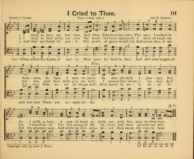 Peerless Praise: a collection of hymns and music for the Sabbath school, with a complete department of elementary instruction in the theory and pract page 67