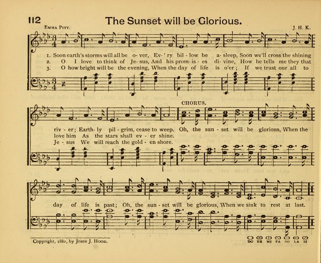 Peerless Praise: a collection of hymns and music for the Sabbath school, with a complete department of elementary instruction in the theory and pract page 68