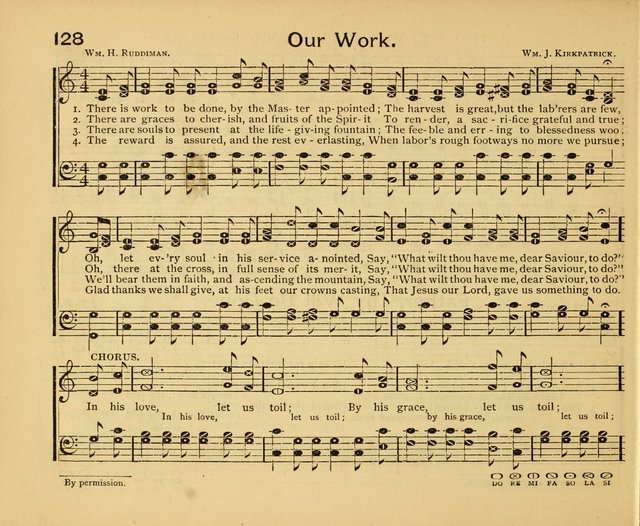 Peerless Praise: a collection of hymns and music for the Sabbath school, with a complete department of elementary instruction in the theory and pract page 84