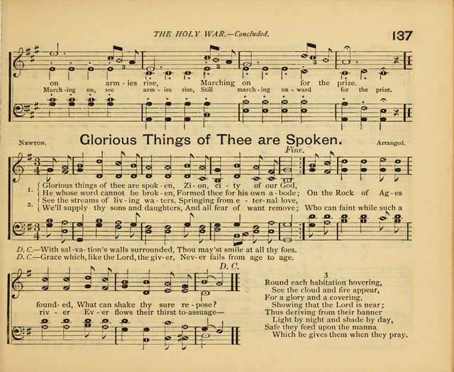 Peerless Praise: a collection of hymns and music for the Sabbath school, with a complete department of elementary instruction in the theory and pract page 93