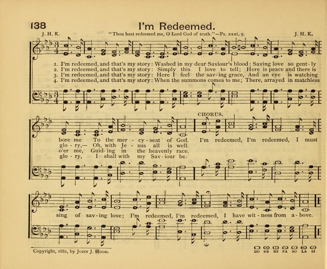 Peerless Praise: a collection of hymns and music for the Sabbath school, with a complete department of elementary instruction in the theory and pract page 94