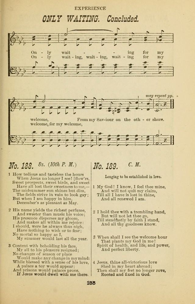 Prayer and Praise: or Hymns and Tunes for Prayer Meetings, Praise Meetings, Experience Meetings, Revivals, Missionary Meetings and all special occasions of Christian work and worship page 135