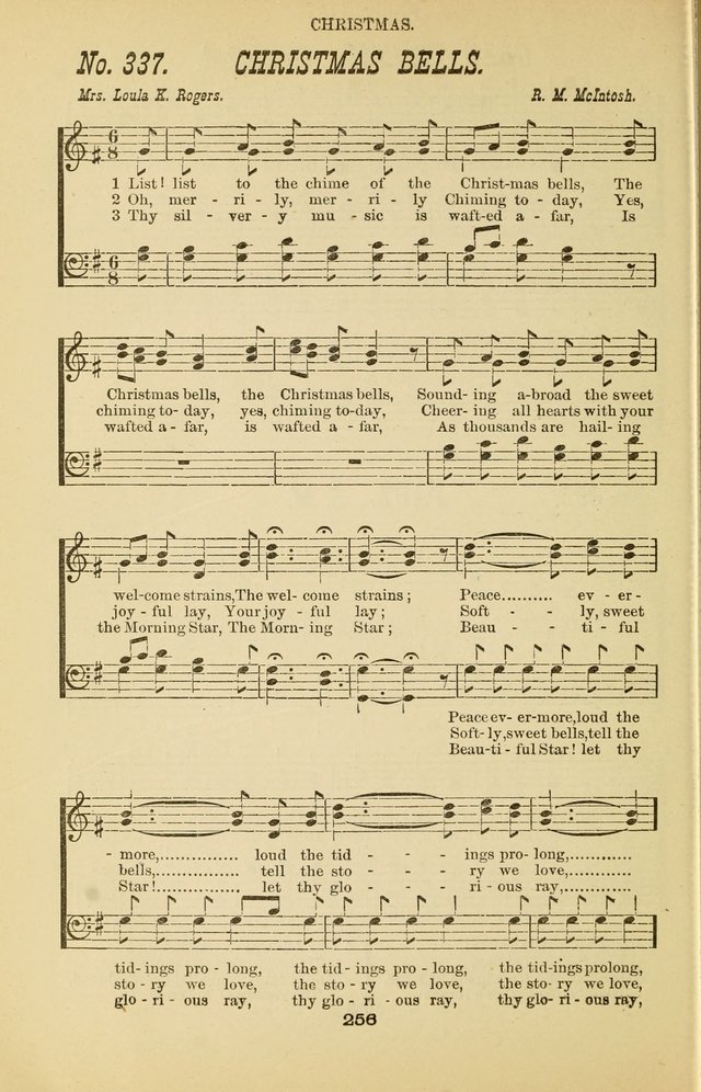 Prayer and Praise: or Hymns and Tunes for Prayer Meetings, Praise Meetings, Experience Meetings, Revivals, Missionary Meetings and all special occasions of Christian work and worship page 256