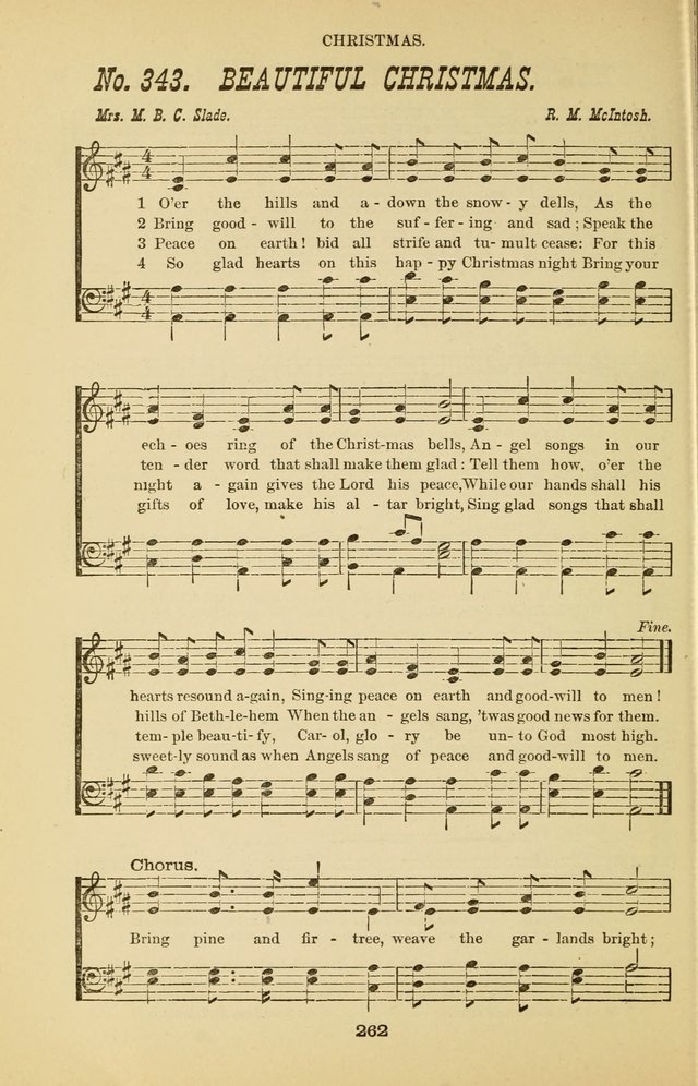 Prayer and Praise: or Hymns and Tunes for Prayer Meetings, Praise Meetings, Experience Meetings, Revivals, Missionary Meetings and all special occasions of Christian work and worship page 262