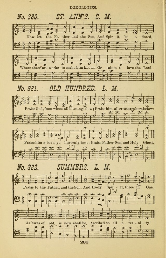 Prayer and Praise: or Hymns and Tunes for Prayer Meetings, Praise Meetings, Experience Meetings, Revivals, Missionary Meetings and all special occasions of Christian work and worship page 282