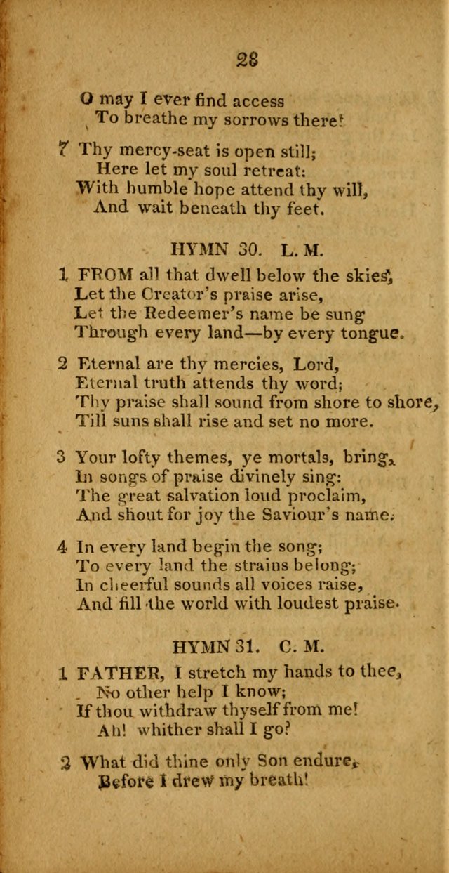 Public, Parlour, and Cottage Hymns. A New Selection page 28