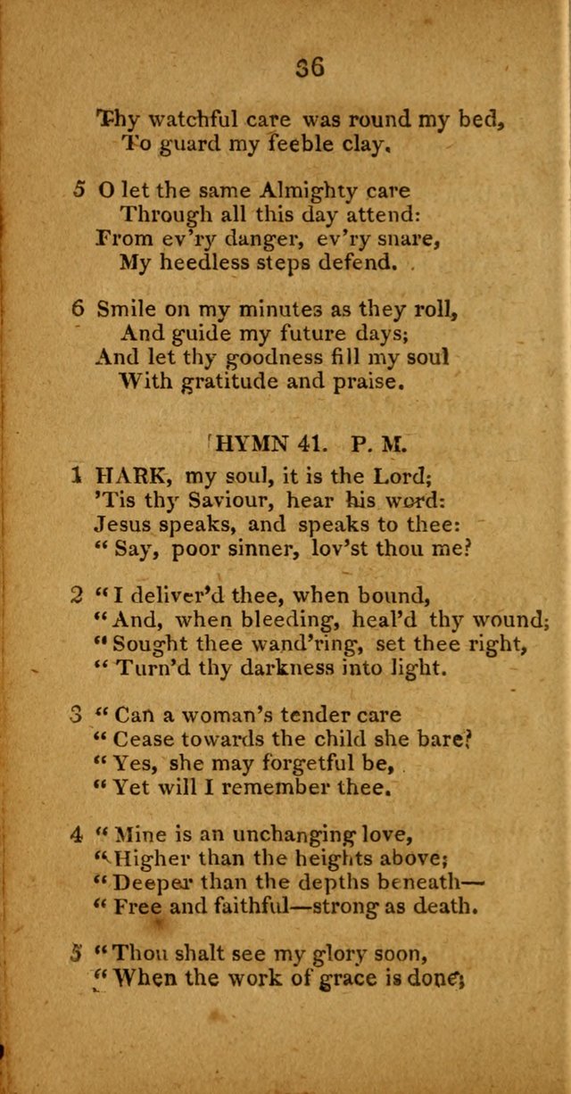 Public, Parlour, and Cottage Hymns. A New Selection page 36