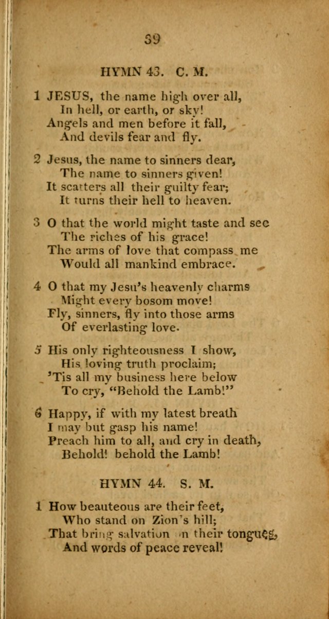 Public, Parlour, and Cottage Hymns. A New Selection page 39