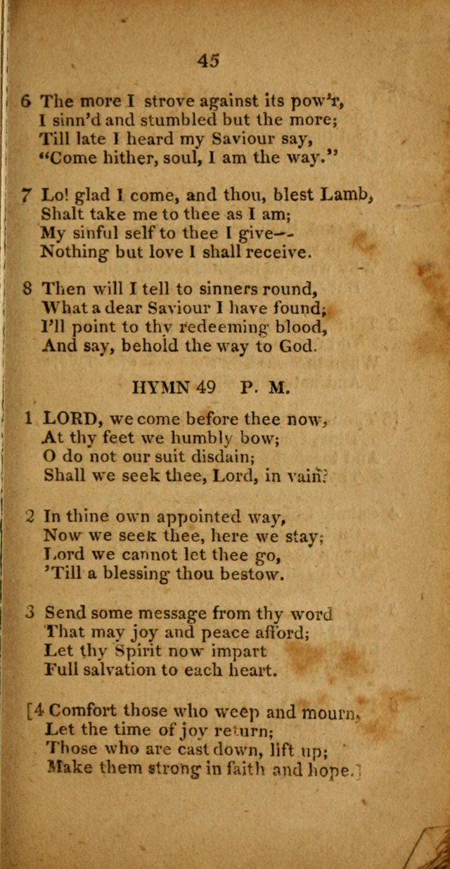 Public, Parlour, and Cottage Hymns. A New Selection page 45