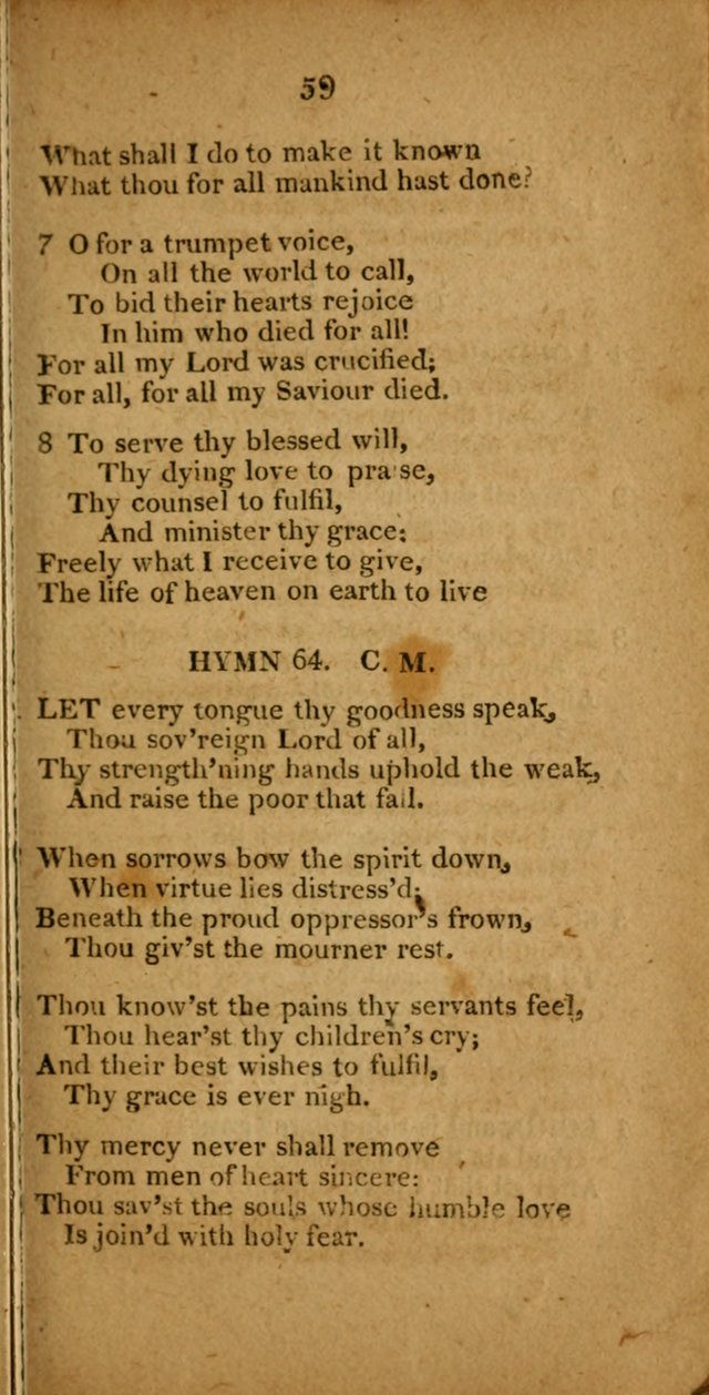 Public, Parlour, and Cottage Hymns. A New Selection page 59