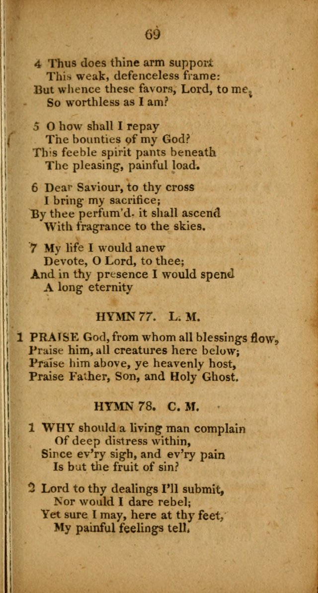 Public, Parlour, and Cottage Hymns. A New Selection page 69