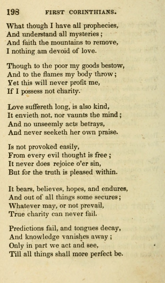 Portions of the Psalms of David, and other parts of scripture, in verse: designed as a companion for the Christian (2nd ed.) page 198