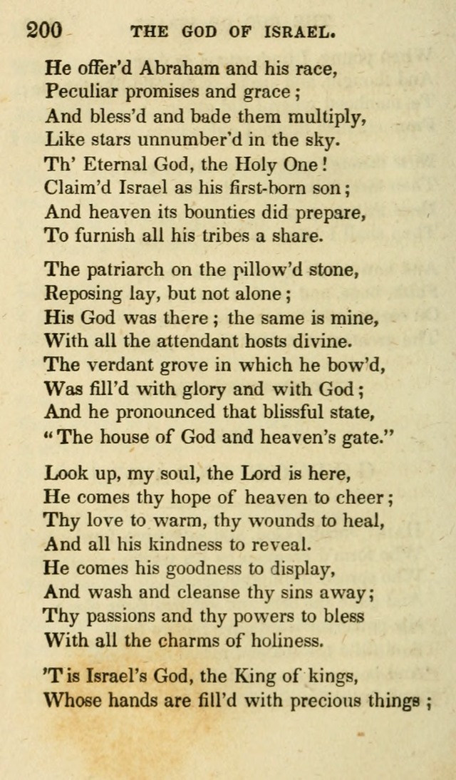 Portions of the Psalms of David, and other parts of scripture, in verse: designed as a companion for the Christian (2nd ed.) page 200