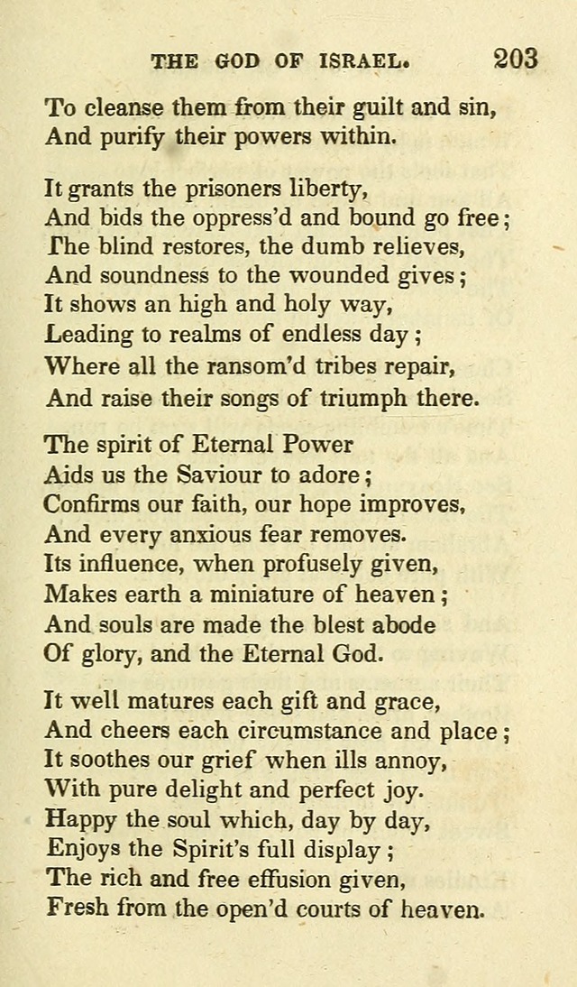 Portions of the Psalms of David, and other parts of scripture, in verse: designed as a companion for the Christian (2nd ed.) page 203