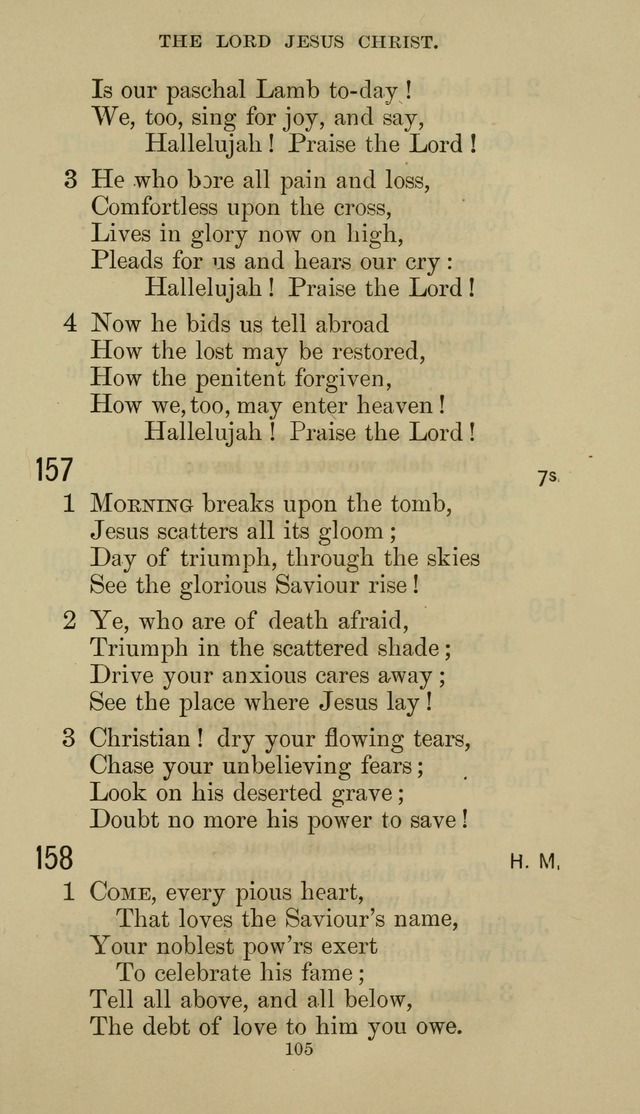 The Presbyterian Hymnal page 105