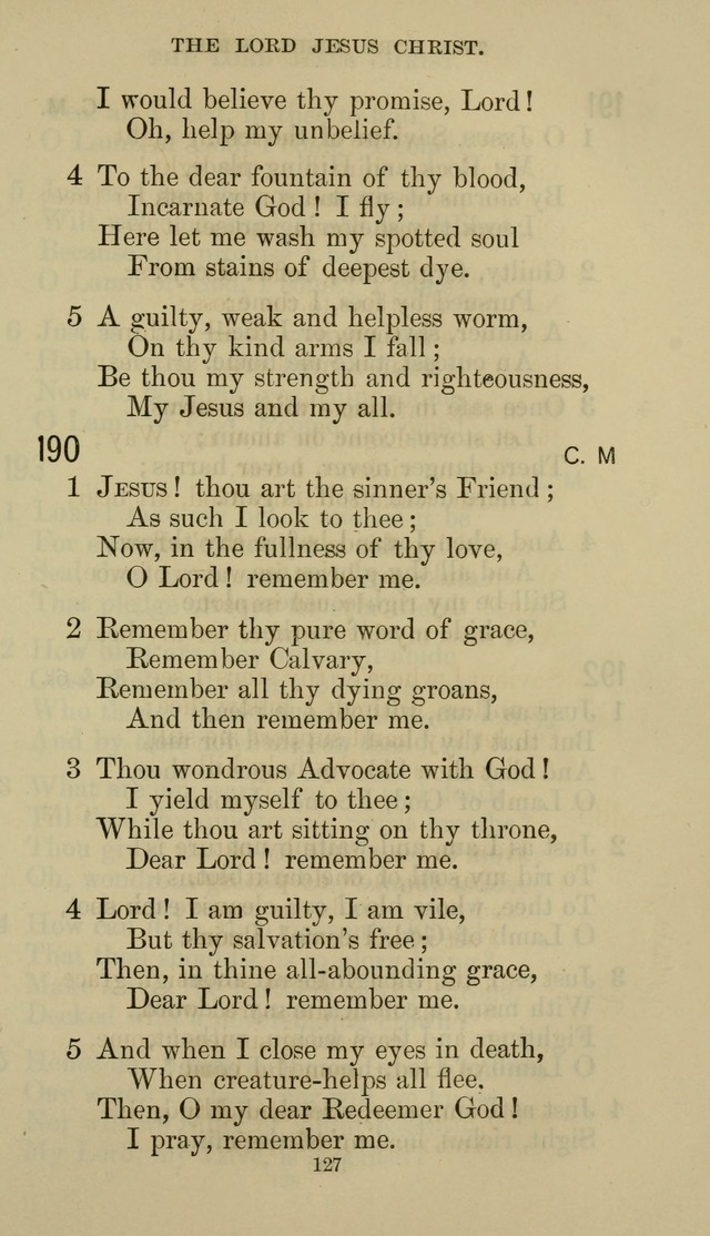 The Presbyterian Hymnal page 127