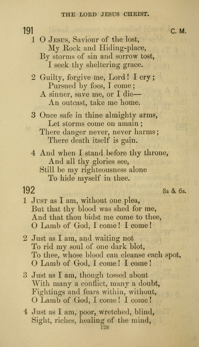 The Presbyterian Hymnal page 128