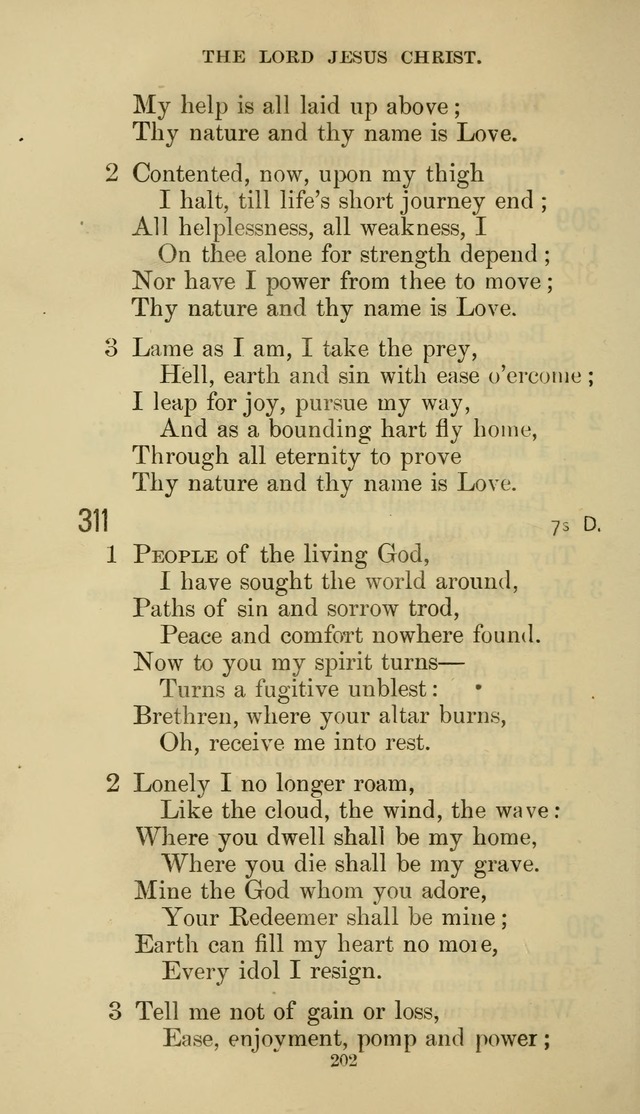 The Presbyterian Hymnal page 202