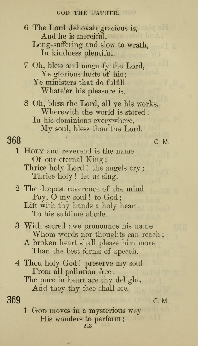 The Presbyterian Hymnal page 243