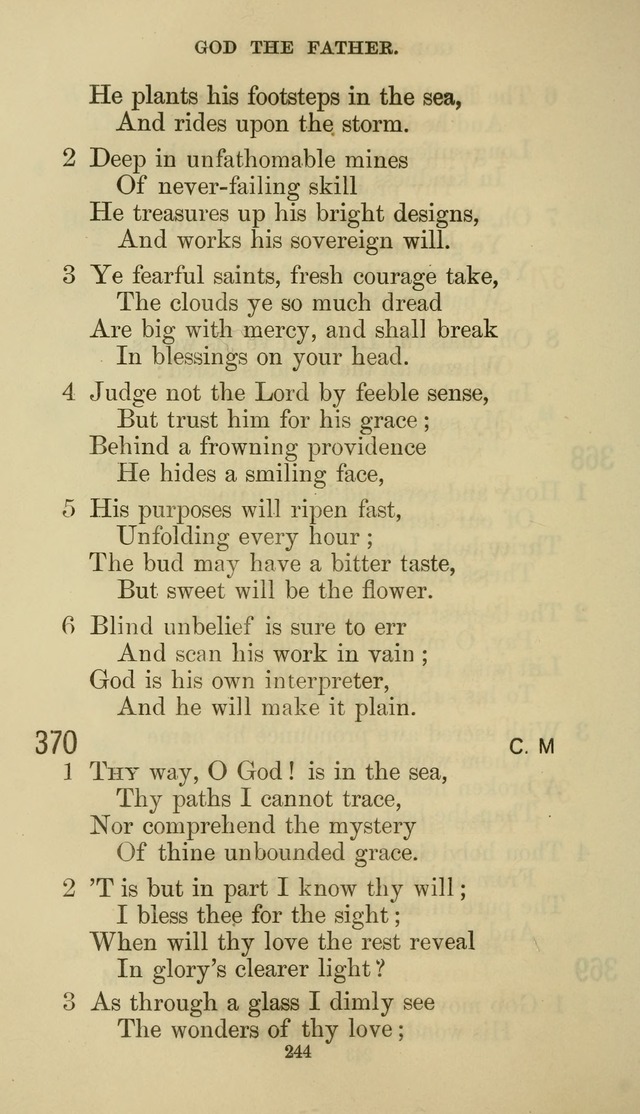 The Presbyterian Hymnal page 244