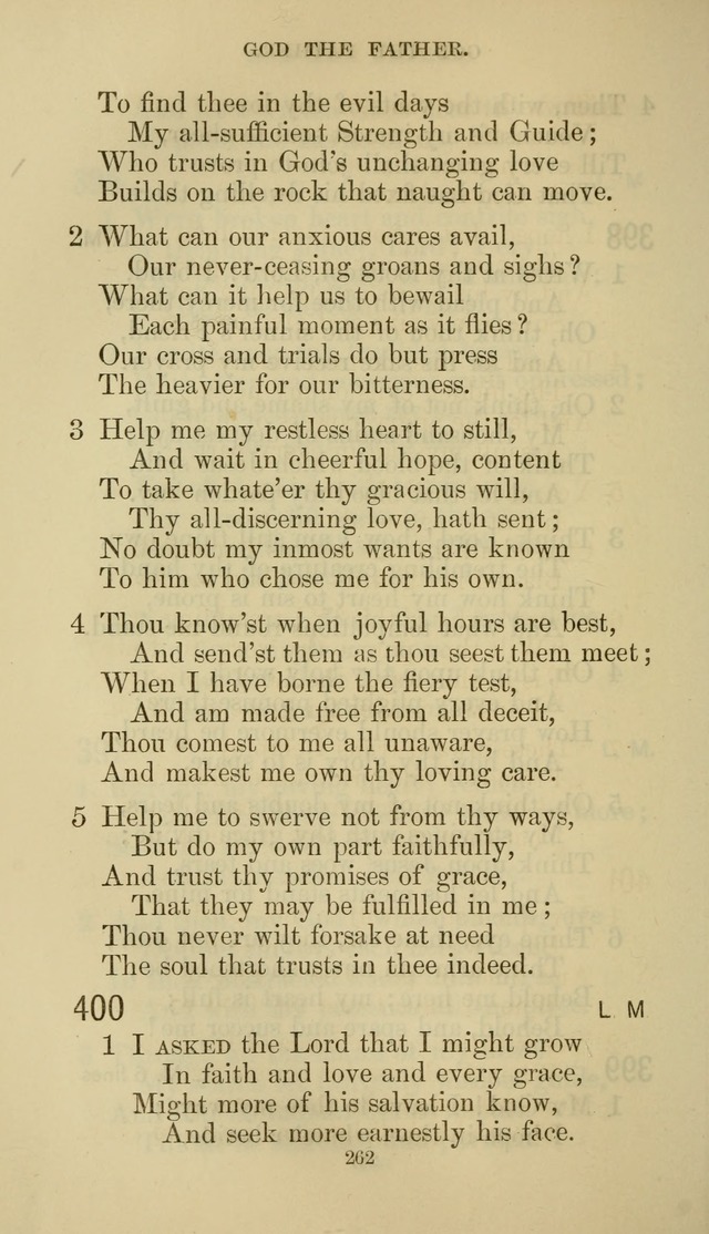 The Presbyterian Hymnal page 262