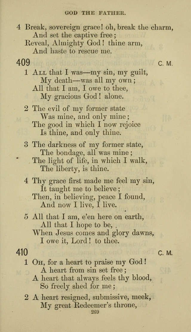 The Presbyterian Hymnal page 269