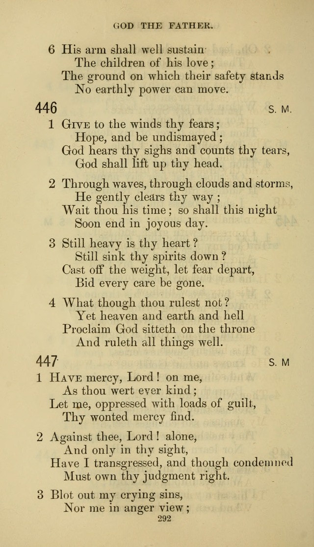 The Presbyterian Hymnal page 292