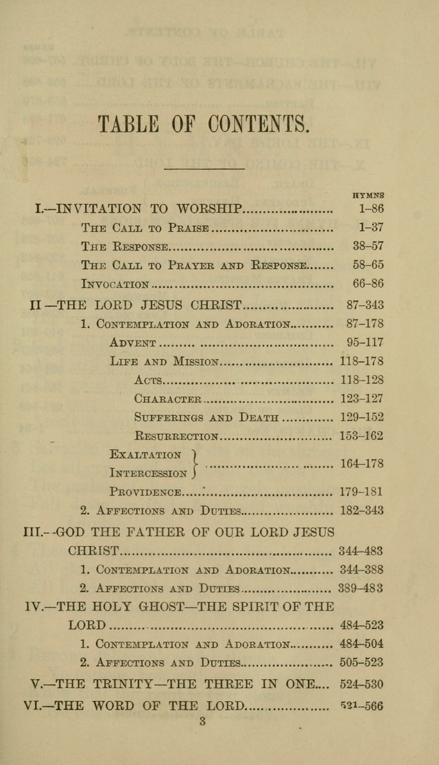 The Presbyterian Hymnal page 3