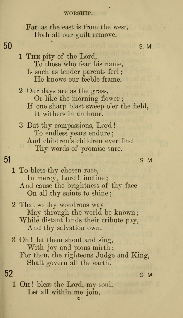 The Presbyterian Hymnal page 35