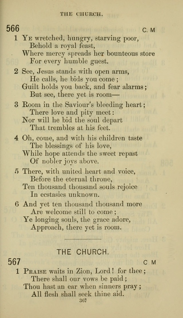 The Presbyterian Hymnal page 367