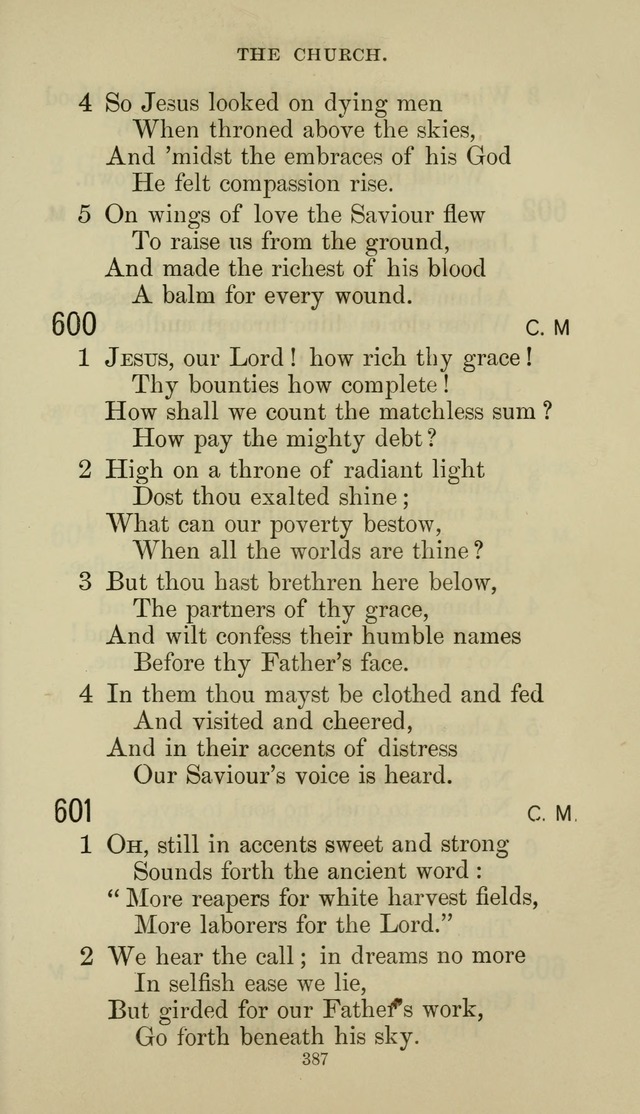 The Presbyterian Hymnal page 387