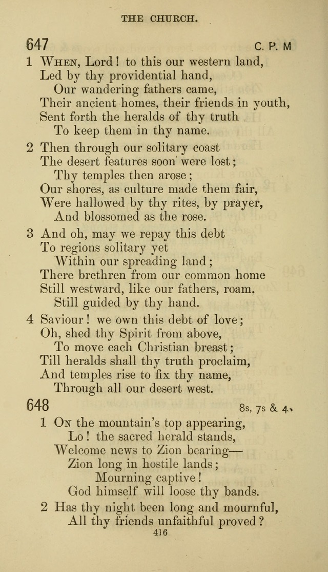 The Presbyterian Hymnal page 416