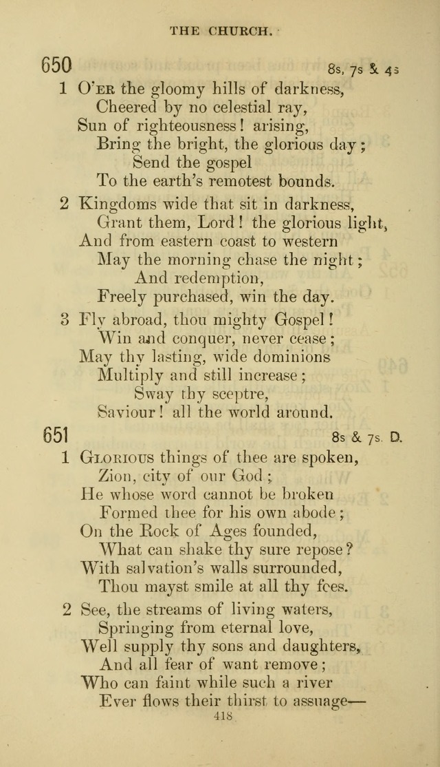 The Presbyterian Hymnal page 418